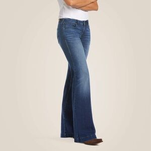 Ariat Women's Blue Trouser Jeans